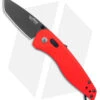 SOG Aegis AT Spring Assisted Tanto Knife Rescue Red GRN (3.1" Black) -Sog SOG Aegis AT Spring Assisted Tanto Knife Rescue Red indigo GRN 3in Black BHQ 140881 td