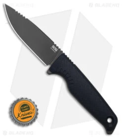 SOG Altair FX Fixed Blade Knife Squid Ink Black (3.4" Black) 17-79-01-57 -Sog SOG Altair FX FBK Squid Ink Black 3in Black BHQ 140850 td size