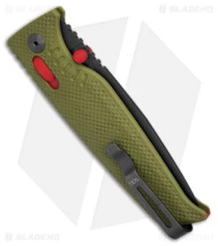 SOG Altair XR Lock Folding Knife Field Green GRN (3.2" Gray) 12-79-03-57 -Sog SOG Altair XR Lock Folding Knife Field Green GRN 3in Gray BHQ 140858 td side
