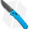 SOG Flash AT-XR Lock Knife Civic Cyan GRN (3.45" Dark Gray Serr) -Sog SOG Flash AT XR Lock Civic Cyan GRN Gray Serr BHQ 105721 jr