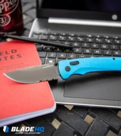SOG Flash AT-XR Lock Knife Civic Cyan GRN (3.45" Dark Gray Serr) -Sog SOG Flash AT XR Lock Knife Civic Cyan GRN Stonewash Serr BHQ 105721 kp desk web