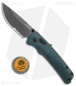 SOG Flash AT-XR Lock Knife Urban Gray GRN (3.45" Dark Gray Serr) -Sog SOG Flash AT XR Lock Urban Gray GRN Gray Serr BHQ 105726 jr bottlecap