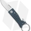 SOG Keytron Clip Point Folding Knife Key Chain Gray (1.9" Satin) KT1004-CP 1 SOG Keytron Clip Point Folding Knife Key Chain Gray (1.9" Satin) KT1004-CP -Sog SOG Keytron CP Key Chain Gray Satin KT1004 CP BHQ 104067 jr