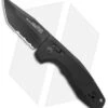 SOG Knives SOG-TAC AU Compact Tanto Automatic Knife Aluminum (2.9" Black Serr)