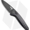 SOG One-Zero XR Lock Knife Black Aluminum (3.1" Black Chrome) -Sog SOG One Zero XR Lock Black Aluminum Black Chrome BHQ 140870 jr