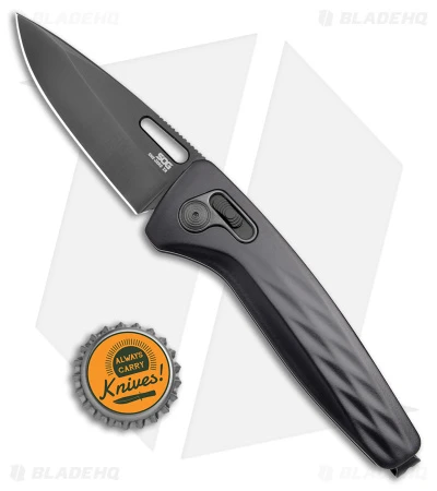 SOG One-Zero XR Lock Knife Black Aluminum (3.1" Black Chrome) 6 SOG One-Zero XR Lock Knife Black Aluminum (3.1" Black Chrome) - Image 4