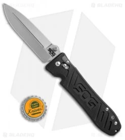 SOG Pent Arc Spear Point Arc-Lock Knife (4" Bead Blast) PE15 -Sog SOG Pent Arc spear point Arc Lock bb PE15 BHQ 52226 er size
