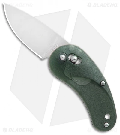 SOG Sculptura Drop Point Arc-Lock Knife Green Zytel (2" Satin) 3 SOG Sculptura Drop Point Arc-Lock Knife Green Zytel (2" Satin)