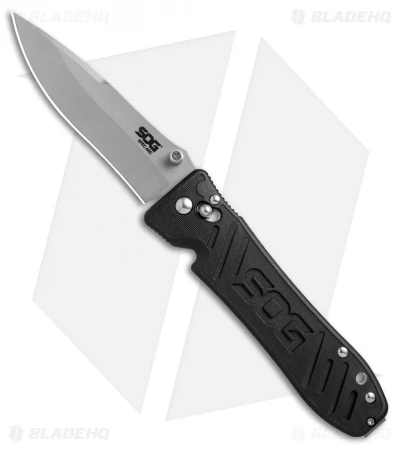 SOG Spec Arc Drop Point Arc-Lock Knife (4" Bead Blast) SE15 3 SOG Spec Arc Drop Point Arc-Lock Knife (4" Bead Blast) SE15