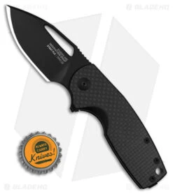 SOG Stout FLK Frame Lock Knife Carbon Fiber (2.6" Black) 9 SOG Stout FLK Frame Lock Knife Carbon Fiber (2.6" Black) -Sog SOG Stout FLK FLK Black CF 2in Black BHQ 125962 td size