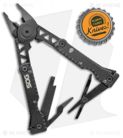 SOG Sync I Belt Buckle Multi-Tool Black SN1002-CP 9 SOG Sync I Belt Buckle Multi-Tool Black SN1002-CP - Image 7