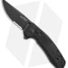 SOG-TAC XR Lock Knife Blackout Black G-10 (3.4" Black Serrated)