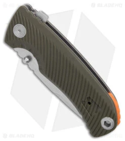 SOG Tellus ATK Assisted Frame Lock Knife OD Green/Orange (3.2" SW) -Sog SOG Tellus ATK Assisted FL OD Green Orange SW BHQ 177278 jr spine