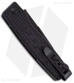 SOG Terminus Slip Joint Folding Knife Black G-10 (3" Black) -Sog SOG Terminus Black TM1002 BX jr side