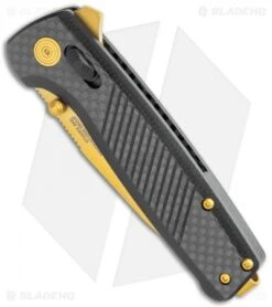 SOG Terminus XR LTE Knife Carbon Fiber (3" Gold) TM1033-BX -Sog SOG Terminus XR LTE Lock CF Gold TM1033 BX BHQ 116852 jr spine