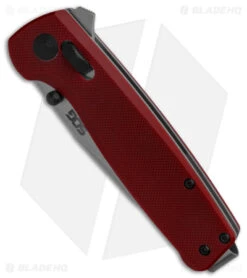 Sog -Sog SOG Terminus XR Lock Knife Crimson Red G10 3in Stonewash BHQ 99815 td spine