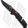SOG Trident AT-XR Lock Knife Black/Red Clip Point (3.7" Black)