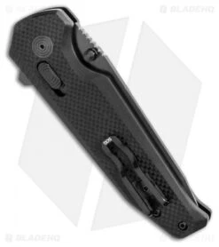 SOG Vision XR Lock Knife Black G-10 (3.4" Black) -Sog SOG Vision Mk3 Straight Edge 12 57 01 57 BHQ 107730 LS Side