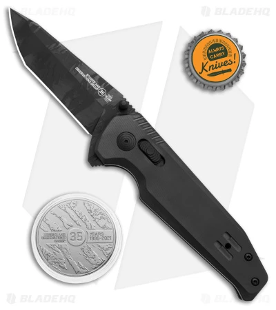 SOG Vision XR LTE Flipper Knife Black Ti (3.4" Black) 35th Anniversary Edition 9 SOG Vision XR LTE Flipper Knife Black Ti (3.4" Black) 35th Anniversary Edition - Image 7