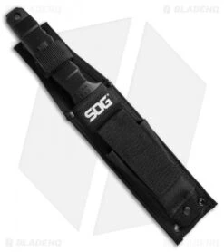 SOG Seal Team Elite Fixed Knife W/ Nylon Sheath (TiNi SER) SE37-N -Sog SOG seal team elite cylon sheath SE37 N BHQ 3017 er sheath