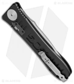 SOG Spec Elite II Automatic Knife (4" Satin) SE-61 -Sog Sog spec elite ii large SE 61 BHQ 8484 dl side