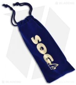 SOG Arcitech Damascus Knife W/ Carbon Fiber Folding Arc-Lock (Damascus) A03 -Sog sog arcitech damascus a03 pouch