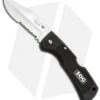 SOG Magnadot Lockback Knife (3.63" Satin Serr) S301 1 SOG Magnadot Lockback Knife (3.63" Satin Serr) S301 -Sog sog magnadot s301