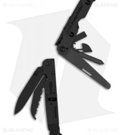 SOG PowerAssist EOD Multitool Black Oxide (14-in-1) B67 -Sog sog multi tool powerassist eod open2