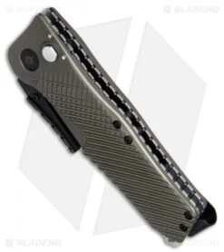 SOG Quake Spring Assisted Knife FDE Aluminum (3.5" Two-Tone) IM1001-BX -Sog sog quake im1001 bx side dl