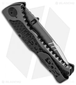 SOG Sideswipe Spring Assisted Knife (3.375" Gray) SW1011-CP -Sog sog sideswipe sw1011 cp side cm