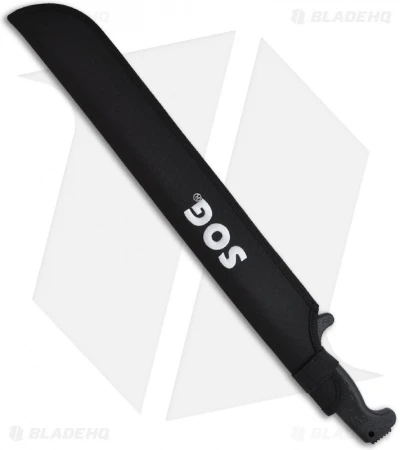 SOG SOGfari Machete Fixed Blade Knife (18" Black) MC-02 4 SOG SOGfari Machete Fixed Blade Knife (18" Black) MC-02 - Image 2