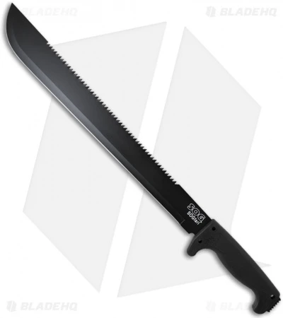 SOG SOGfari Machete Fixed Blade Knife (18" Black) MC-02 3 SOG SOGfari Machete Fixed Blade Knife (18" Black) MC-02