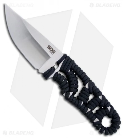 SOG Tangle Fixed Blade Knife (3.85" Satin) FX31K 3 SOG Tangle Fixed Blade Knife (3.85" Satin) FX31K