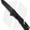 SOG Trident Tanto Assisted Opening Knife (3.75" Black Plain) TF-7 -Sog sog trident tini tanto tf 7